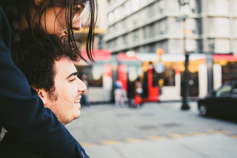 La felicidad de los novios